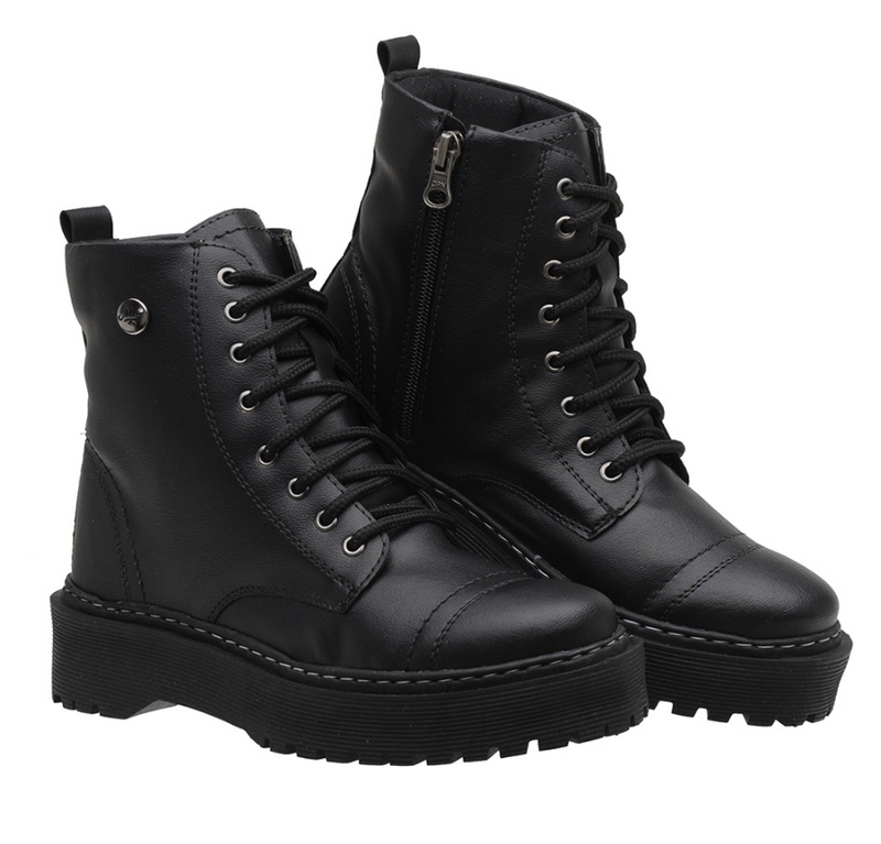 Bota Coturno Sola Baixa