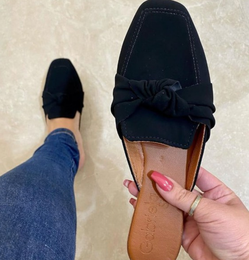 Sandália Mule Laço