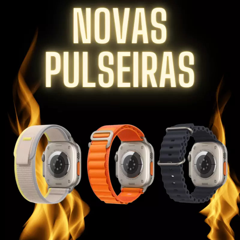 Smart Watch Ultra + Brinde Exclusivo (Fone Pro)