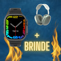 Smart Watch Ultra + Brinde Exclusivo (Headset Max)